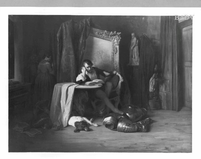 Lettura in studio - Führermuseum